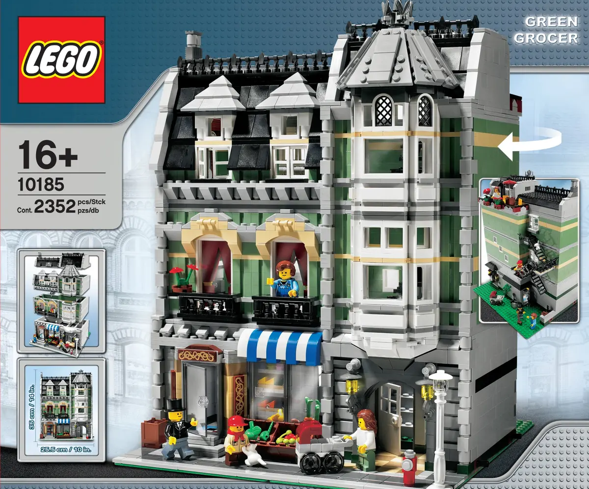 LEGO Advanced models 10185 Green Grocer set, image 8