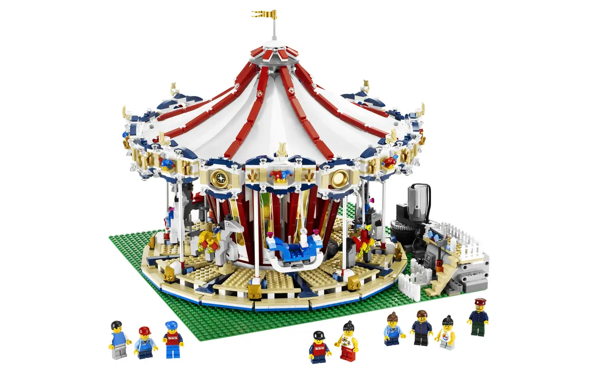 LEGO Advanced models 10196 Grand Carousel set, image 3