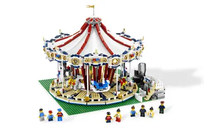 LEGO Advanced models 10196 Grand Carousel set, image 2