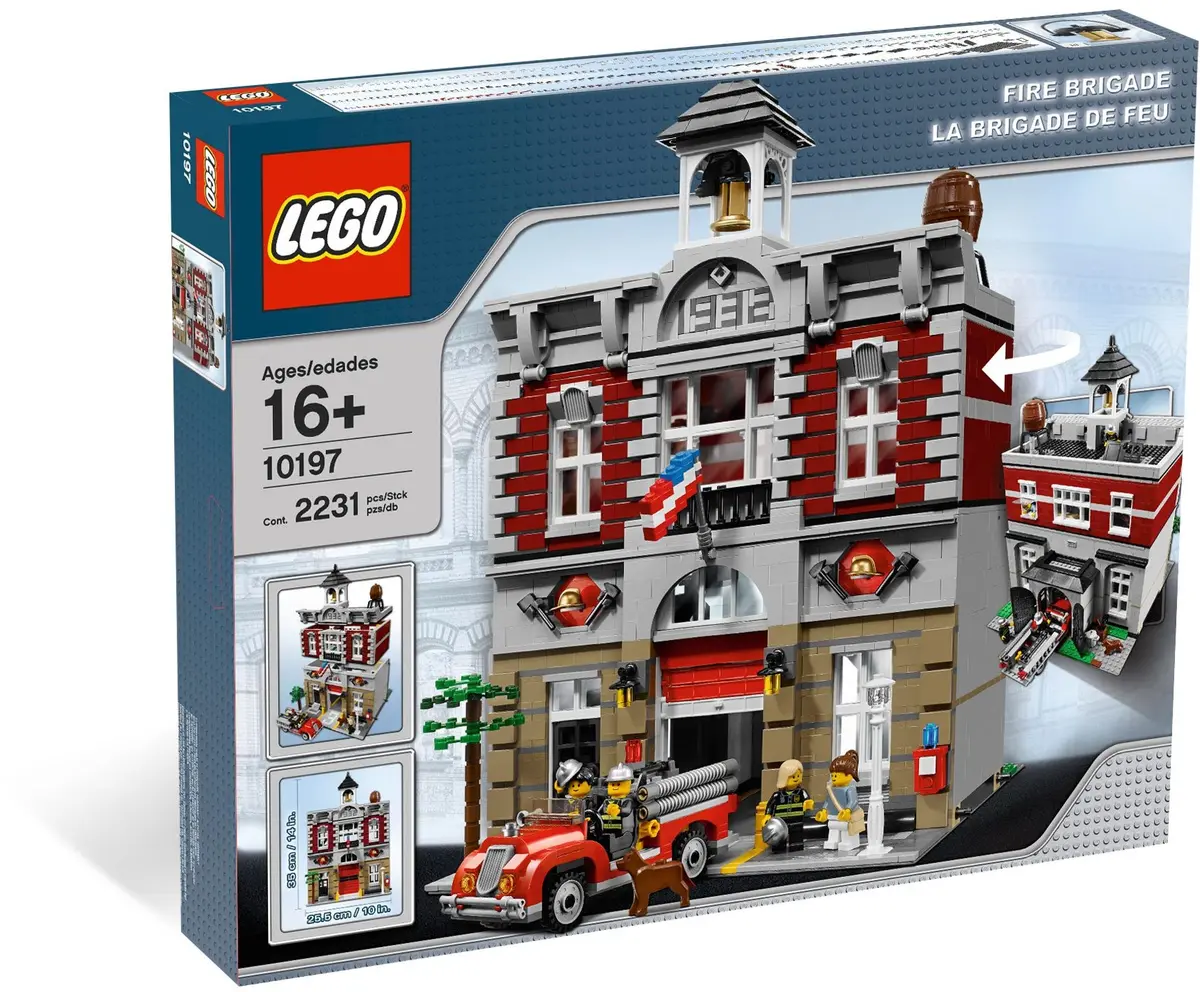 LEGO Advanced models 10197 Fire Brigade set, image 7