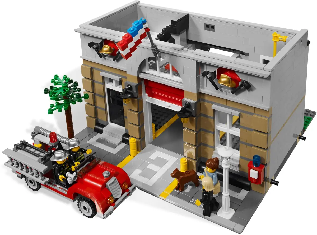 LEGO Advanced models 10197 Fire Brigade set, image 8
