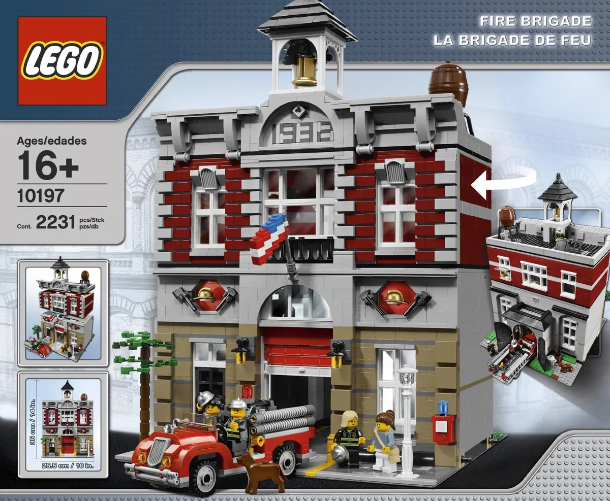 LEGO Advanced models 10197 Fire Brigade set, image 11