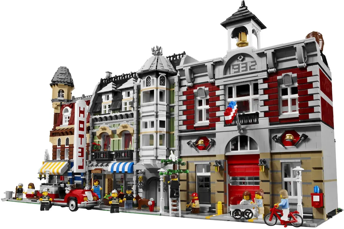 LEGO Advanced models 10197 Fire Brigade set, image 19