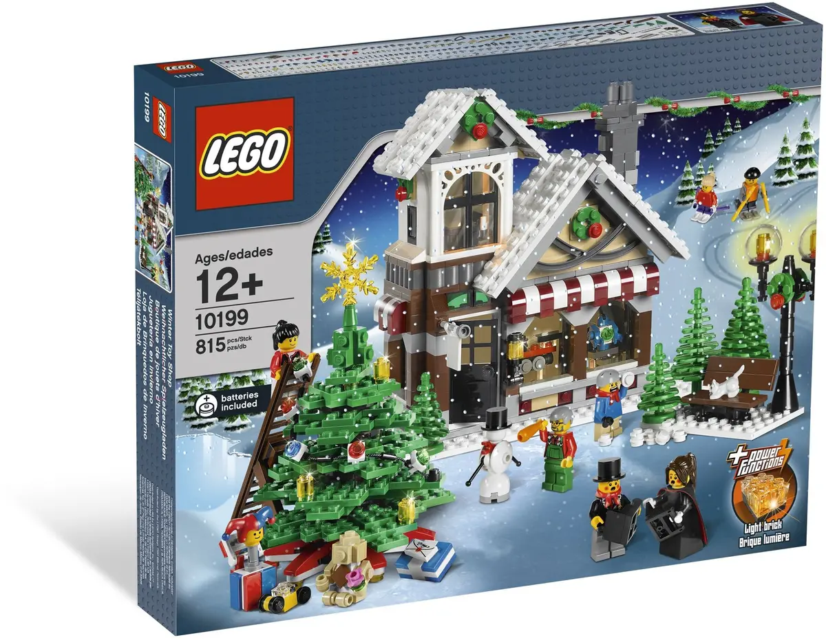 LEGO Advanced models 10199 Winter Village Toy Shop set, image 8