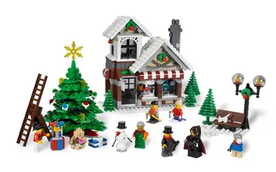 LEGO Advanced models 10199 Winter Village Toy Shop set, image 7