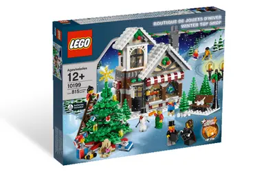 LEGO Advanced models 10199 Winter Village Toy Shop set, image 4