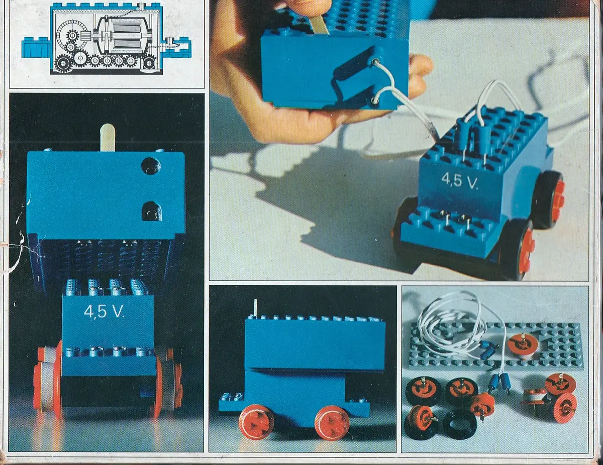 LEGO Trains 102 4.5V Motor Set set
