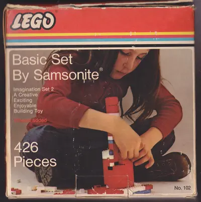 LEGO Samsonite 102 Imagination Set 2 set