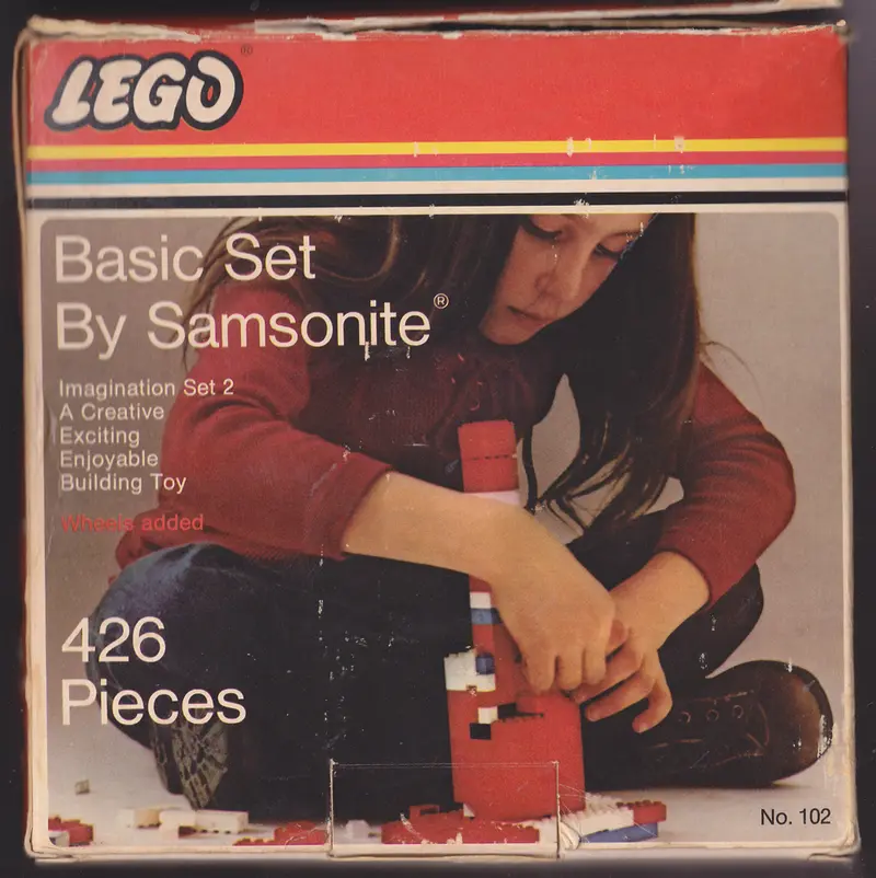 LEGO Samsonite 102 Imagination Set 2 set