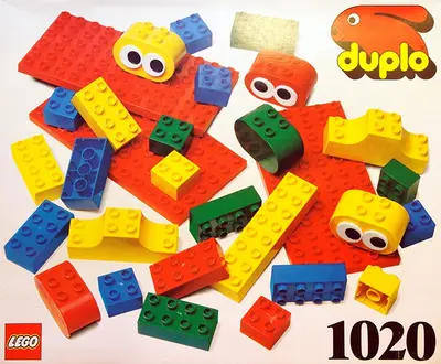LEGO Dacta 1020 Basic Bricks - 90 elements set