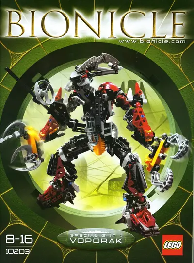 LEGO Bionicle 10203 Voporak set