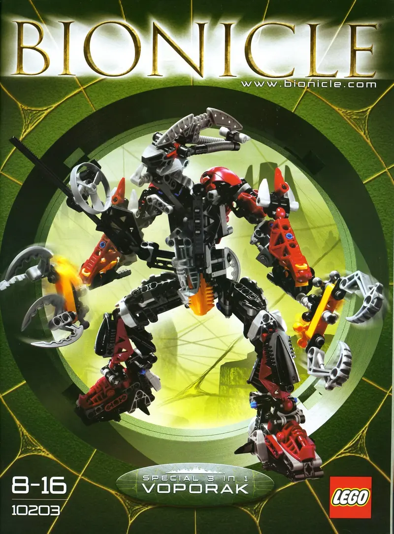 LEGO Bionicle 10203 Voporak set
