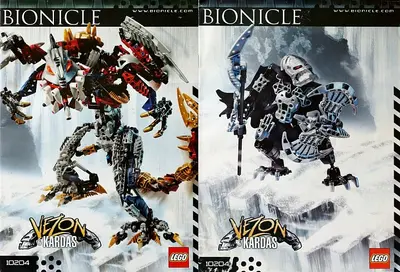 LEGO Bionicle 10204 Vezon & Kardas set