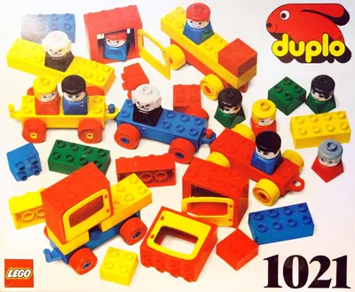 LEGO Dacta 1021 Basic Vehicles - 78 elements set