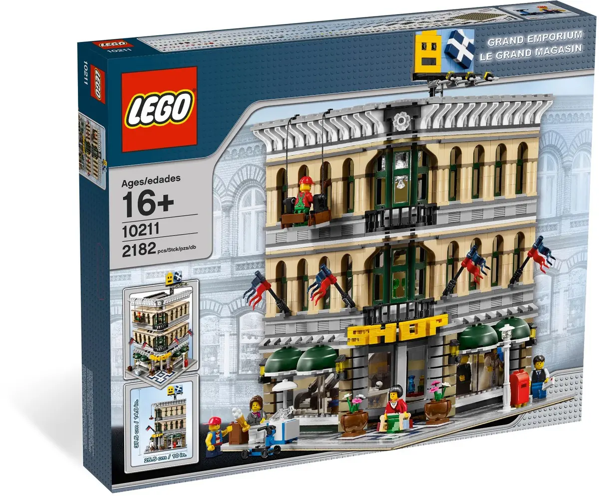 LEGO Advanced models 10211 Grand Emporium set, image 21