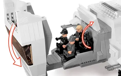 LEGO Star Wars 10212 Imperial Shuttle set, image 6