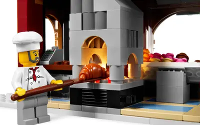 LEGO Advanced models 10216 Winter Village Bakery set, image 7