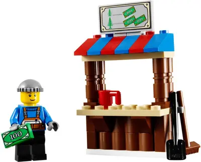 LEGO Advanced models 10216 Winter Village Bakery set, image 34
