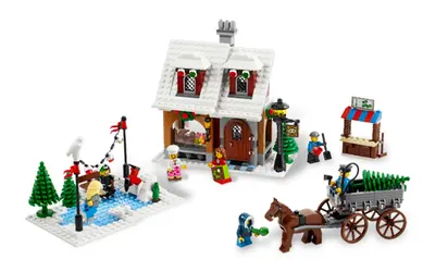 LEGO Advanced models 10216 Winter Village Bakery set, image 2