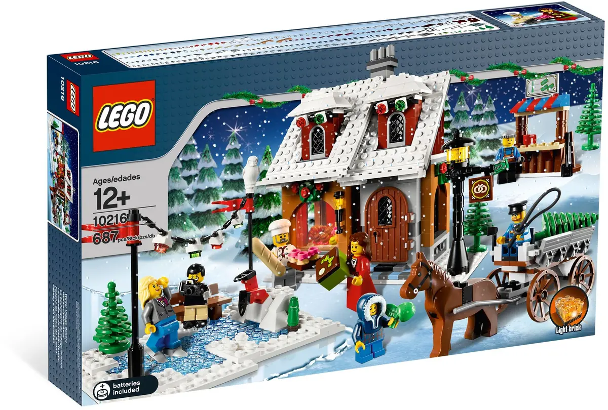 LEGO Advanced models 10216 Winter Village Bakery set, image 10