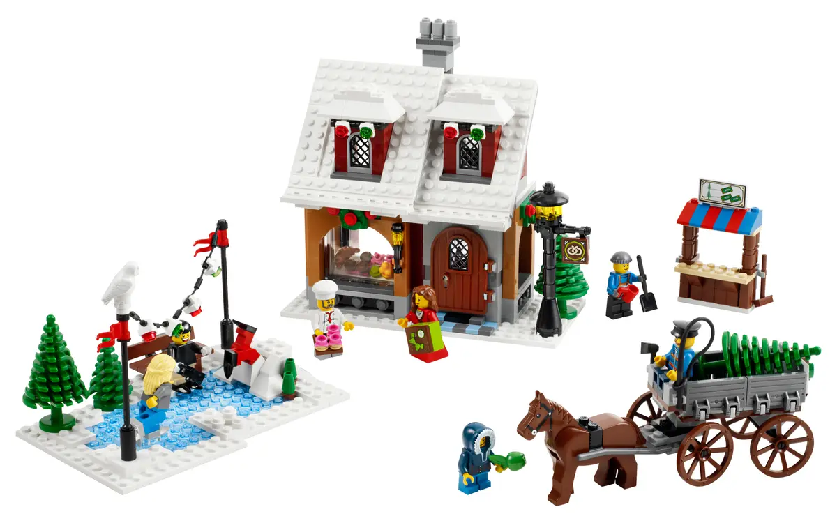 LEGO Advanced models 10216 Winter Village Bakery set, image 3