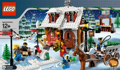 LEGO Advanced models 10216 Winter Village Bakery set, image 21