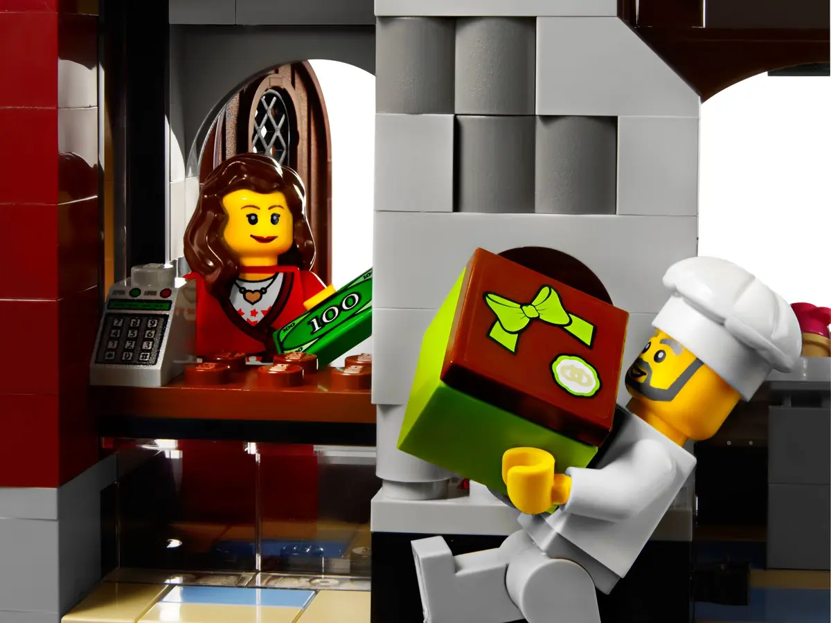 LEGO Advanced models 10216 Winter Village Bakery set, image 14