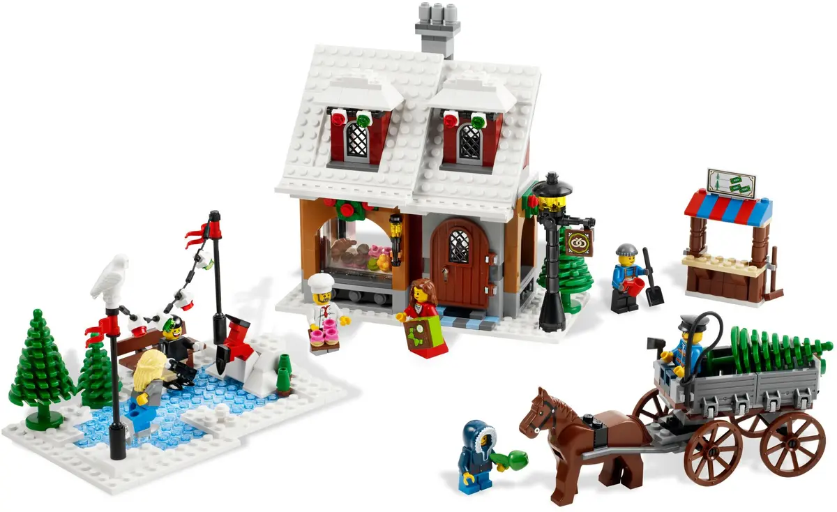 LEGO Advanced models 10216 Winter Village Bakery set