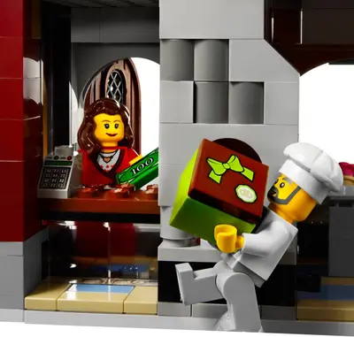 LEGO Advanced models 10216 Winter Village Bakery set, image 19
