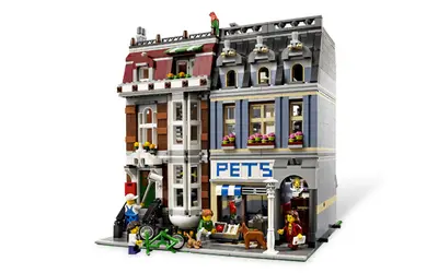 LEGO Advanced models 10218 Pet Shop set, image 2