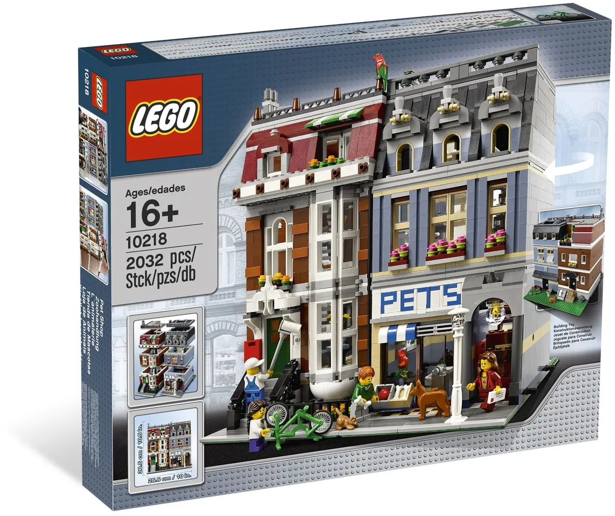 LEGO Advanced models 10218 Pet Shop set, image 12