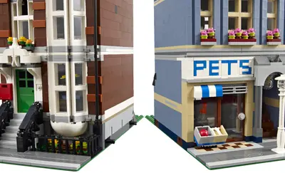 LEGO Advanced models 10218 Pet Shop set, image 34