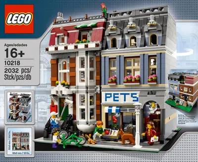 LEGO Advanced models 10218 Pet Shop set, image 10