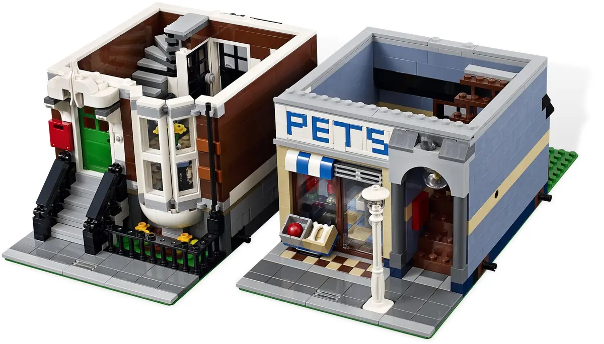 LEGO Advanced models 10218 Pet Shop set, image 16