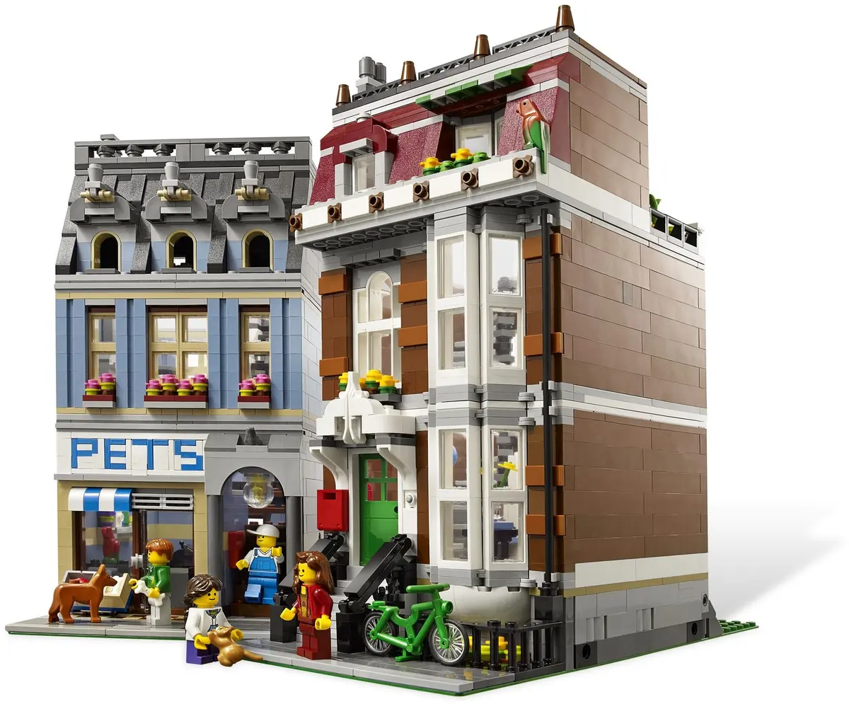LEGO Advanced models 10218 Pet Shop set, image 17