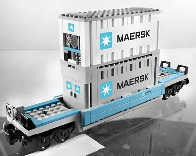 LEGO Advanced models 10219 Maersk Train set, image 22