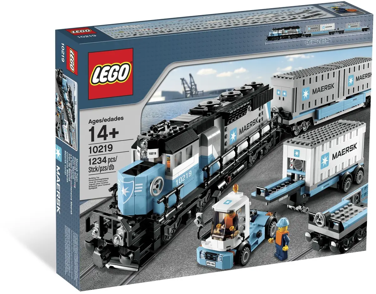 LEGO Advanced models 10219 Maersk Train set, image 11
