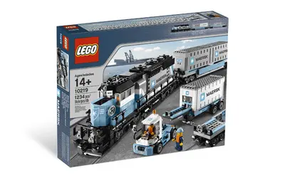 LEGO Advanced models 10219 Maersk Train set, image 4