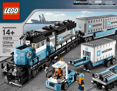 LEGO Advanced models 10219 Maersk Train set, image 10