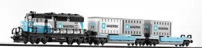 LEGO Advanced models 10219 Maersk Train set, image 28