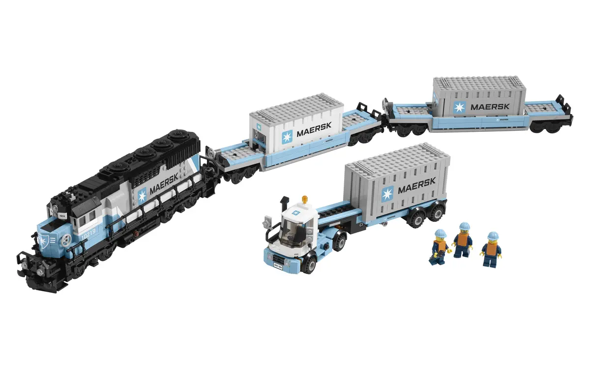 LEGO Advanced models 10219 Maersk Train set, image 3