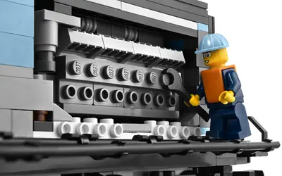 LEGO Advanced models 10219 Maersk Train set, image 7