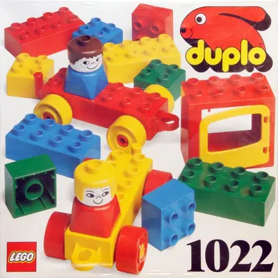 LEGO Dacta 1022 Mini Basic Bricks - 29 elements set