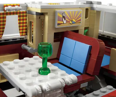 LEGO Advanced models 10220 Volkswagen T1 Camper Van set, image 18