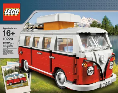 LEGO Advanced models 10220 Volkswagen T1 Camper Van set, image 2