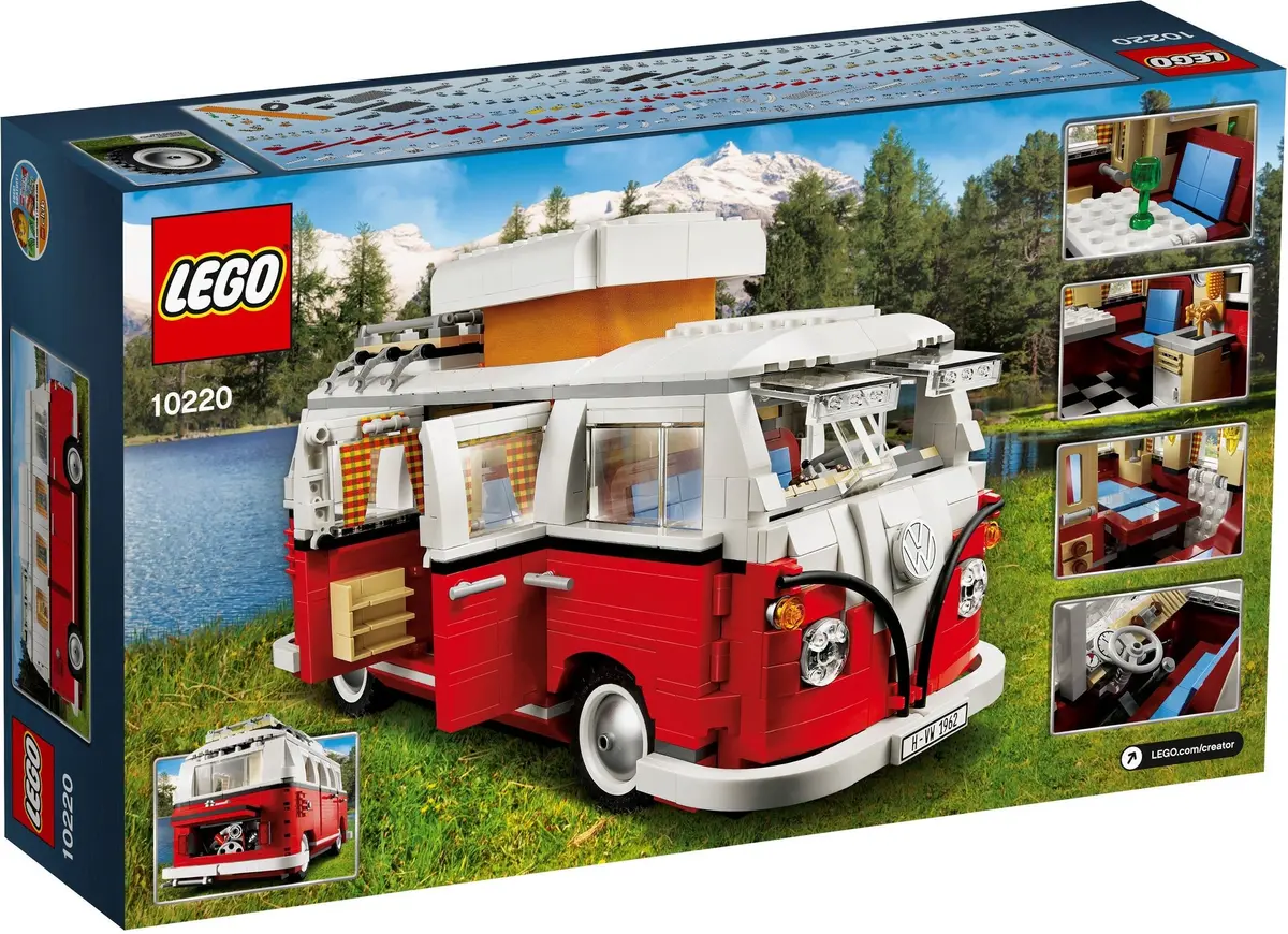 LEGO Advanced models 10220 Volkswagen T1 Camper Van set, image 10