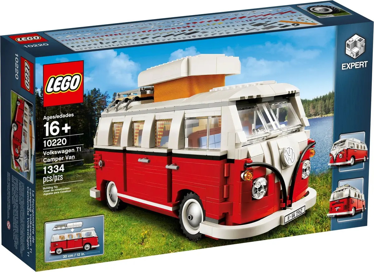 LEGO Advanced models 10220 Volkswagen T1 Camper Van set, image 4