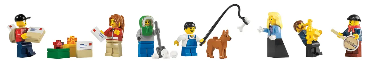 LEGO Advanced models 10222 Winter Village Post Office set, image 17