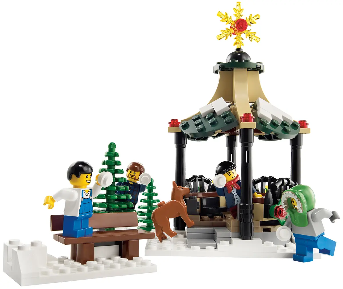 LEGO Advanced models 10222 Winter Village Post Office set, image 15