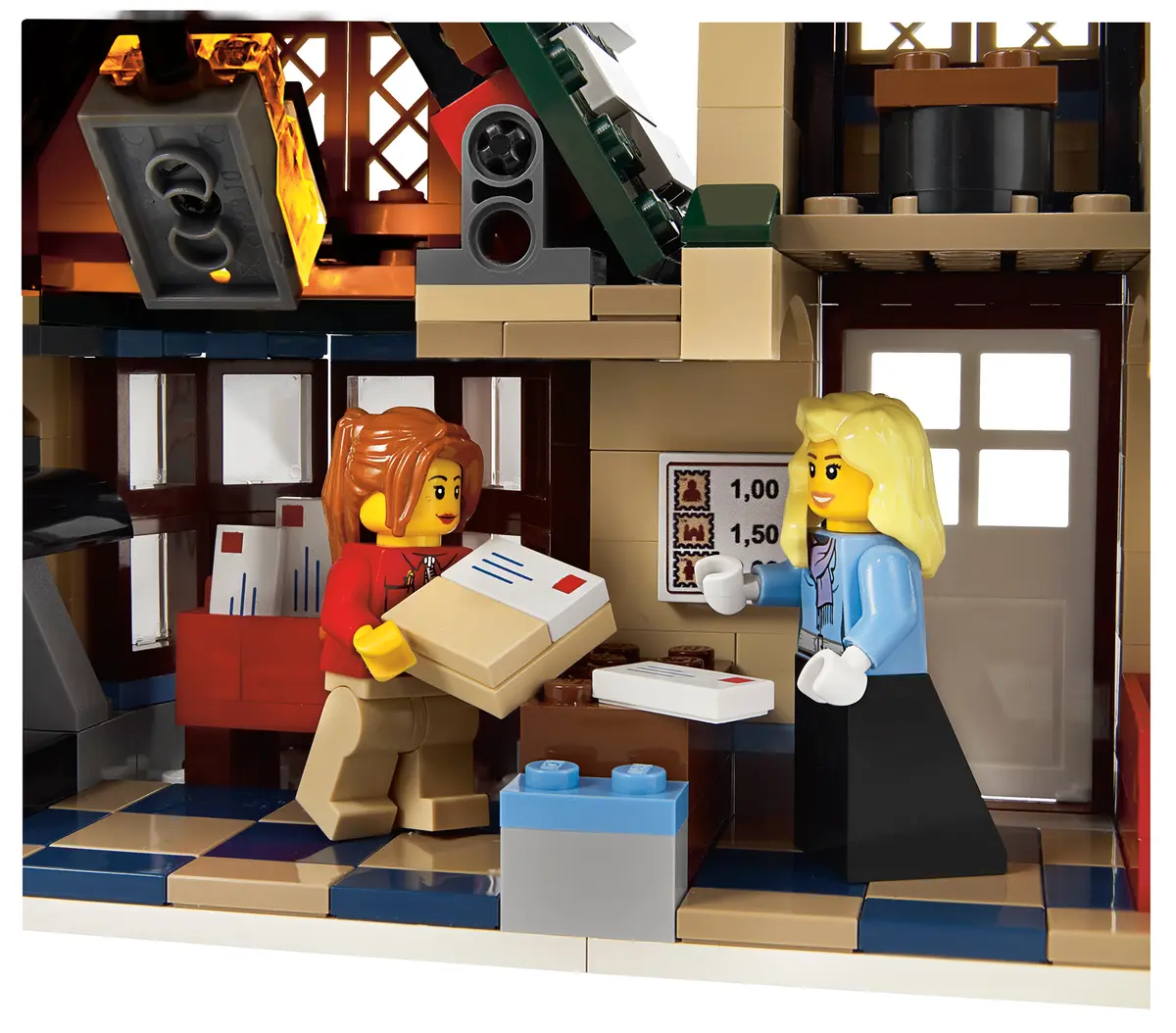 LEGO Advanced models 10222 Winter Village Post Office set, image 16